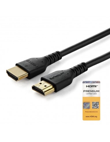 Cable hdmi 4k startech 2m - macho - macho - negro