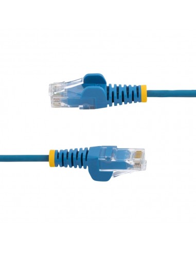 Cable de red startech latiguillo rj45 lszh utp cat6 2.5m azul