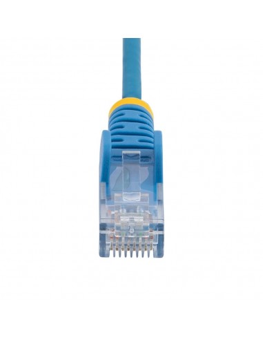 Cable de red startech latiguillo rj45 lszh utp cat6 2.5m azul