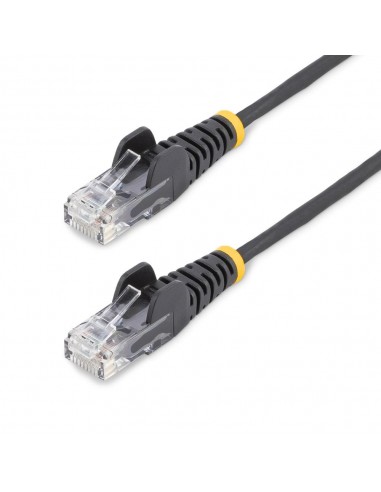 Cable de red startech latiguillo rj45 lszh utp cat6 2m negro