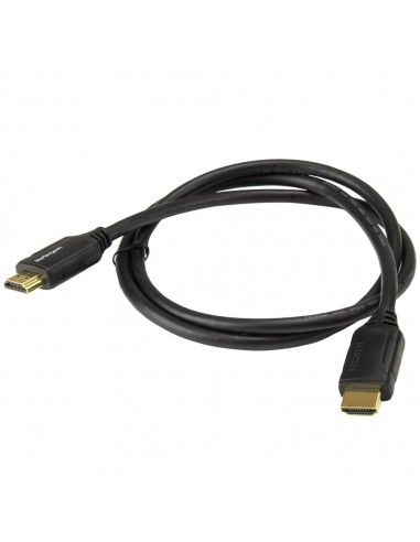Cable hdmi 4k startech 1m - macho - macho - negro