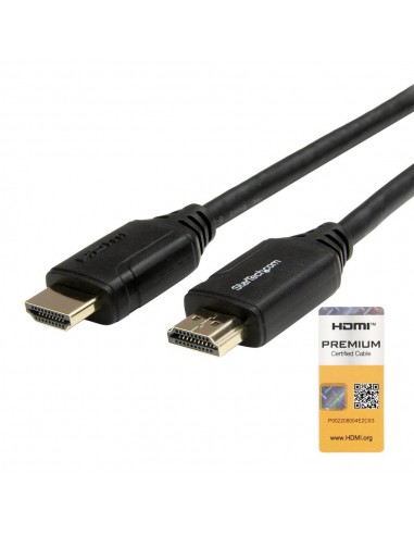 Cable hdmi 4k startech 2m - macho - macho - negro