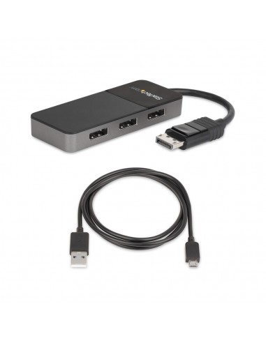 Hub startech displayport 3 en 1