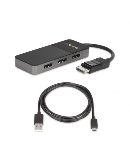 Hub startech displayport 3 en 1 Hub startech displayport 3 en 1