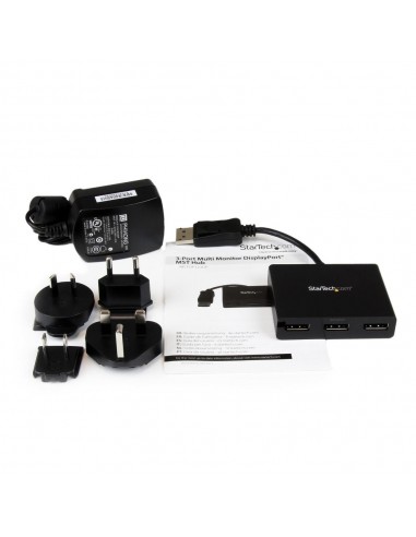 Hub displayport 3 puertos mst
