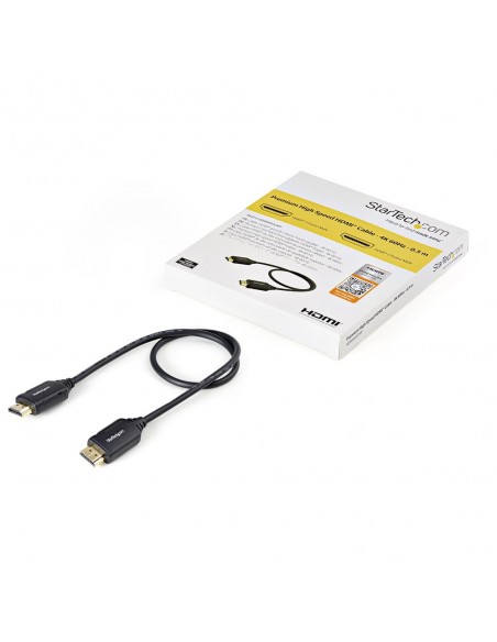Cable hdmi 4k startech 0.5m - macho - macho - negro Cable hdmi 4k startech 0.5m - macho - macho - negro