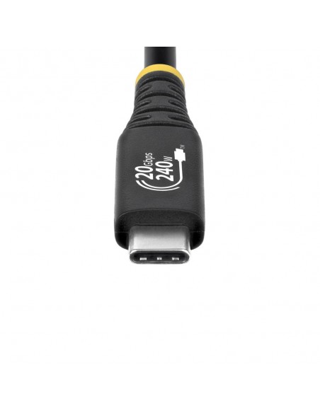 Cable usb tipo c staretch 2m - macho - macho - negro Cable usb tipo c staretch 2m - macho - macho - negro