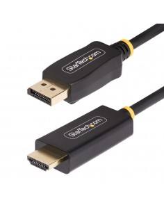 Cable displayport a hdmi startech 2m - macho - macho - negro