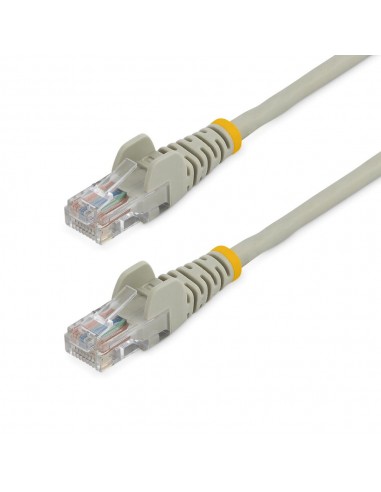 Cable de red startech latiguillo rj45 utp cat5e 10m gris