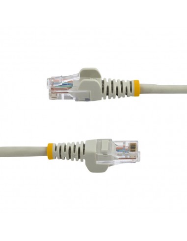 Cable de red startech latiguillo rj45 utp cat5e 2m gris