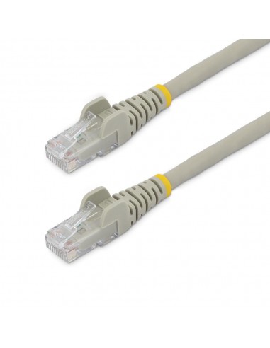 Cable de red startech latiguillo rj45 lszh u - utp cat6 0.5m gris