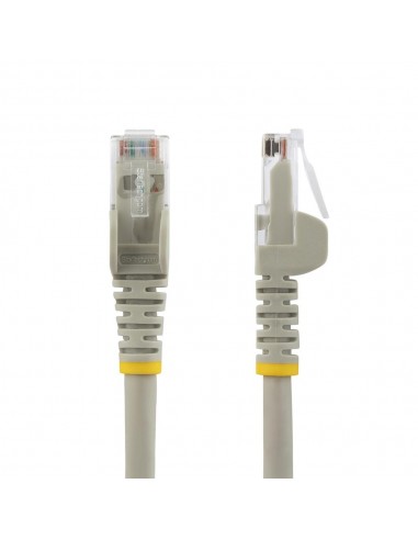 Cable de red startech latiguillo rj45 lszh u - utp cat6 0.5m gris