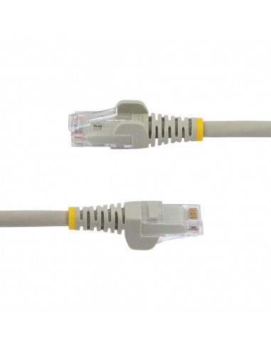 Cable de red startech latiguillo rj45 lszh u - utp cat6 0.5m gris