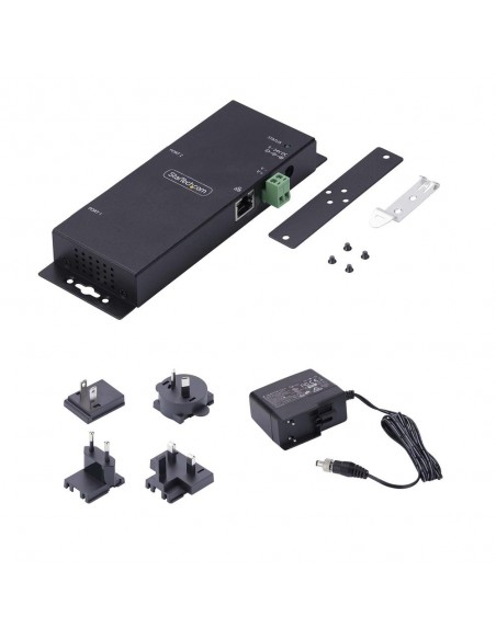 Adaptador rj45 a 2x rs232 db9 startech Adaptador rj45 a 2x rs232 db9 startech