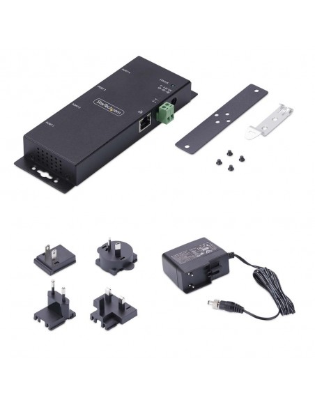 Adaptador rj45 a 4x rs232 db9 startech