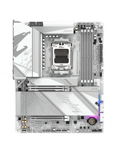 Placa base gigabyte x870 aorus elite x3d ice atx am5 - 4x ddr5 - 2x sata3 Placa base gigabyte x870 aorus elite x3d ice atx am5 - 4x ddr5 - 2x sata3