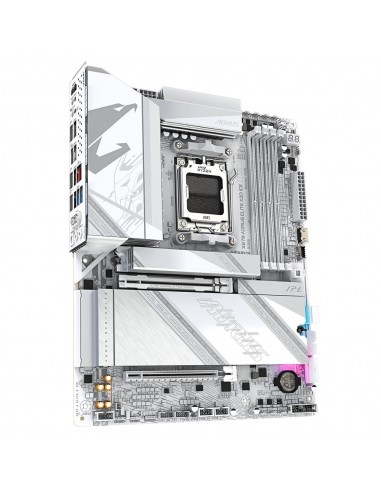 Placa base gigabyte x870 aorus elite x3d ice atx am5 - 4x ddr5 - 2x sata3