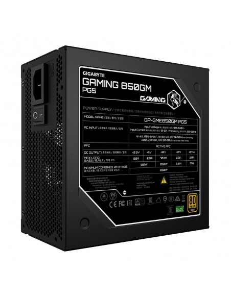 Fuente alimentacion gigabyte gp - gme850gm pg5 gaming atx 850w