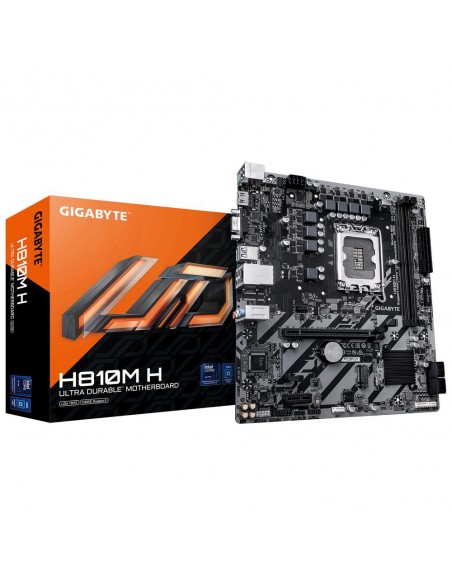 Placa base gigabyte h810m h lga1851 matx - 2x ddr5 - 4x sata3
