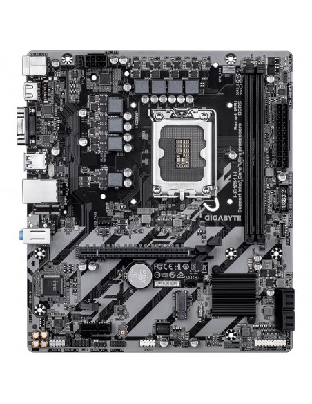 Placa base gigabyte h810m h lga1851 matx - 2x ddr5 - 4x sata3