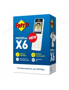 Telefono fijo inalambrico fritz! fon x6 blanco
