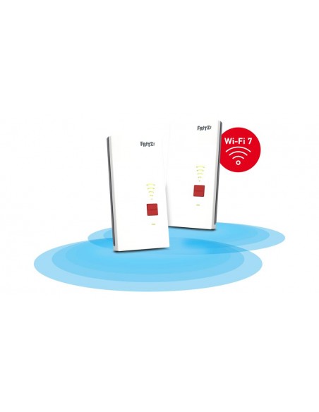 Repetidor wifi 7 fritz! 2700 5g mesh 2 unidades Repetidor wifi 7 fritz! 2700 5g mesh 2 unidades