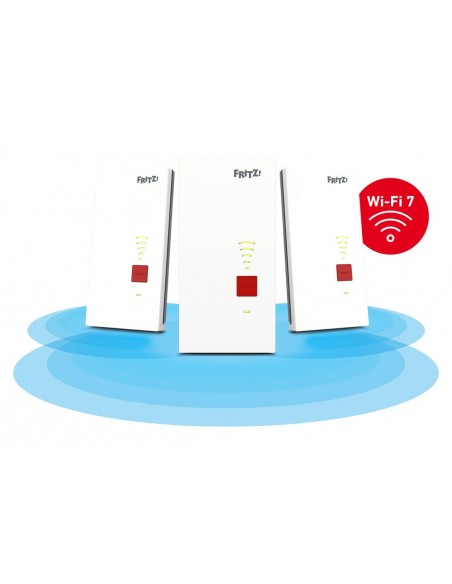 Repetidor wifi 7 fritz! 2700 5g mesh 3 unidades Repetidor wifi 7 fritz! 2700 5g mesh 3 unidades
