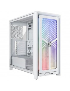 Caja ordenador gaming corsair frame 4000x rs atx cristal templado blanca