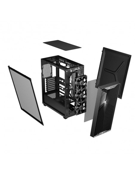 Caja ordenador gaming corsair 3200d rs atx cristal templado negra