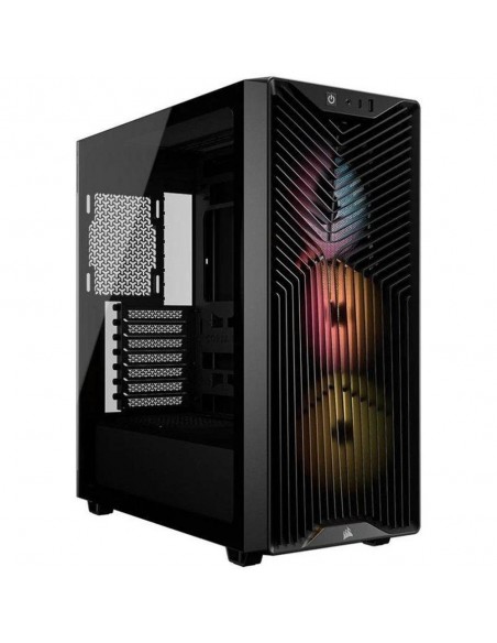 Caja ordenador gaming corsair 3200d rs argb atx cristal templado negra