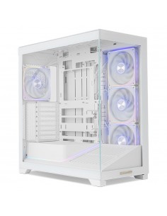 Caja ordenador gaming nox hummer blade argb airflow atx cristal templado blanca