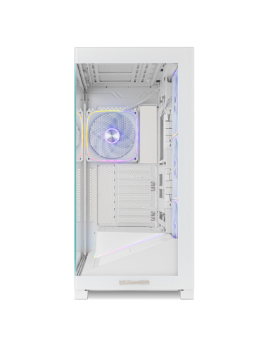 Caja ordenador gaming nox hummer blade argb airflow atx cristal templado blanca