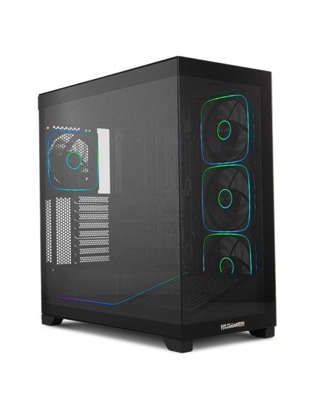 Caja ordenador gaming nox hummer blade argb airflow atx cristal templado negro
