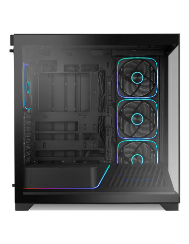 Caja ordenador gaming nox hummer blade argb airflow atx cristal templado negro