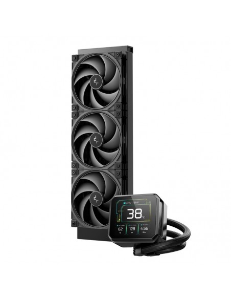 Kit refrigeracion liquida deepcool spartacus 360 3x 120mm negro Kit refrigeracion liquida deepcool spartacus 360 3x 120mm negro