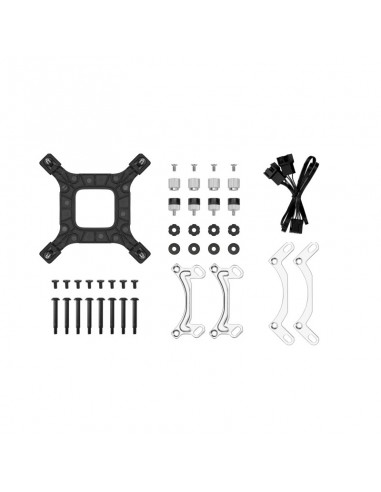 Kit refrigeracion liquida deepcool le240 v2 argb 2x 120mm negro