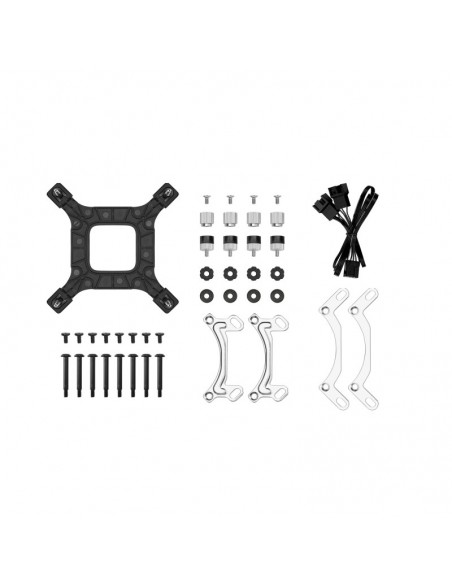 Kit refrigeracion liquida deepcool le240 v2 argb 2x 120mm negro Kit refrigeracion liquida deepcool le240 v2 argb 2x 120mm negro