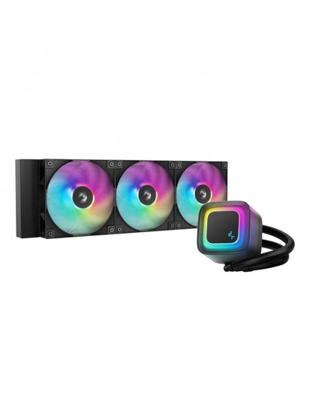 Kit refrigeracion liquida deepcool le360 v2 argb 3x 120mm negro