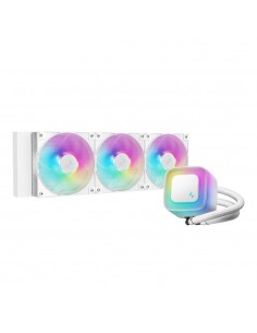 Kit refrigeracion liquida deepcool le360 v2 argb 3x 120mm blanco