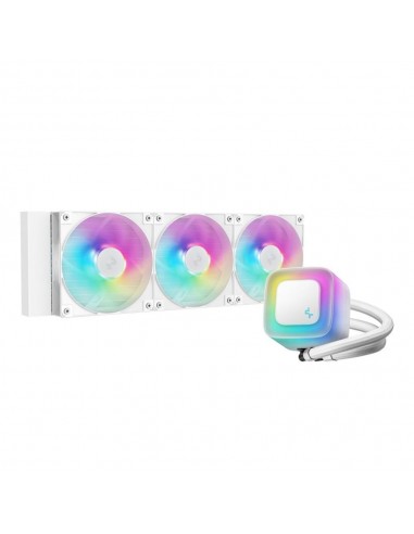 Kit refrigeracion liquida deepcool le360 v2 argb 3x 120mm blanco