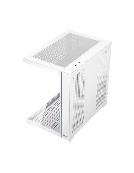Caja ordenador gaming hiditec h3 pro atx argb cristal templado blanco Caja ordenador gaming hiditec h3 pro atx argb cristal templado blanco