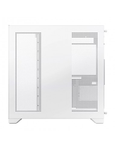 Caja ordenador gaming hiditec h3 pro atx argb cristal templado blanco