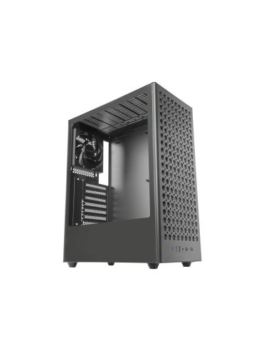 Caja ordenador mars gaming mc - t800 atx cristal templado negro
