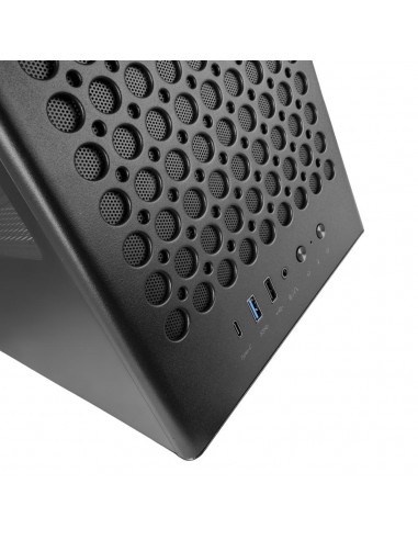 Caja ordenador mars gaming mc - t800 atx cristal templado negro