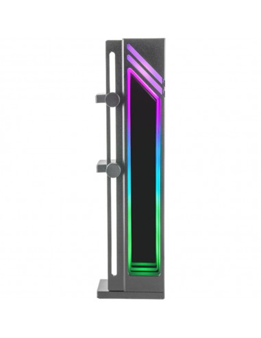 Soporte para vga universal mars gaming mcagcb argb infinity mirror negro