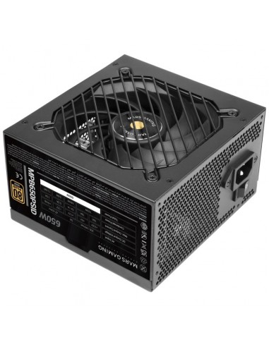 Fuente alimentacion mars gaming mpb650psid atx 650w negra