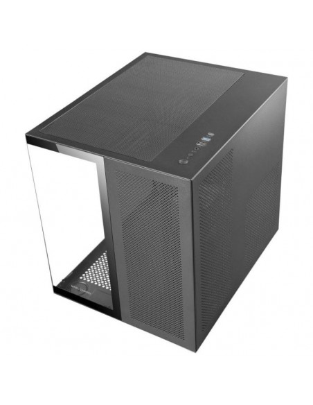 Caja ordenador mars gaming mcnovam matx cristal templado negra