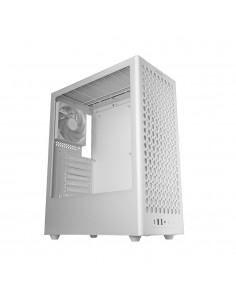 Caja ordenador mars gaming mc - t800 atx cristal templado blanca