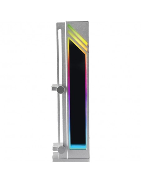 Soporte para vga universal mars gaming mcagcbw argb infinity mirror gris