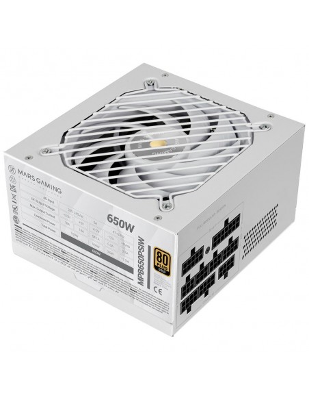 Fuente alimentacion mars gaming mpb650psi atx 650w blanca Fuente alimentacion mars gaming mpb650psi atx 650w blanca